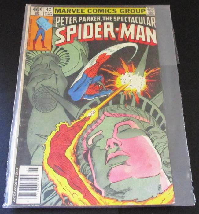 MARVEL Comics  PETER PARKER THE SPECTACULAR SPIDER-MAN #42 May 1980 [Box 5]