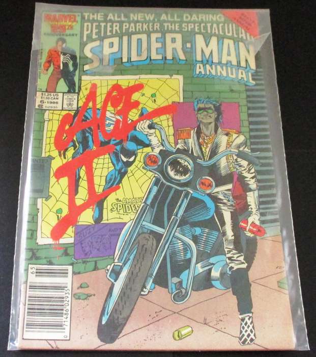 MARVEL ANNUAL PETER PARKER THE SPECTACULAR SPIDER-MAN Ace II #6 1986 [Box 5]