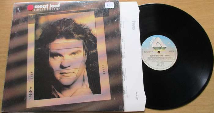 MEAT LOAF Blind Before I Step LP VINYL RECORD