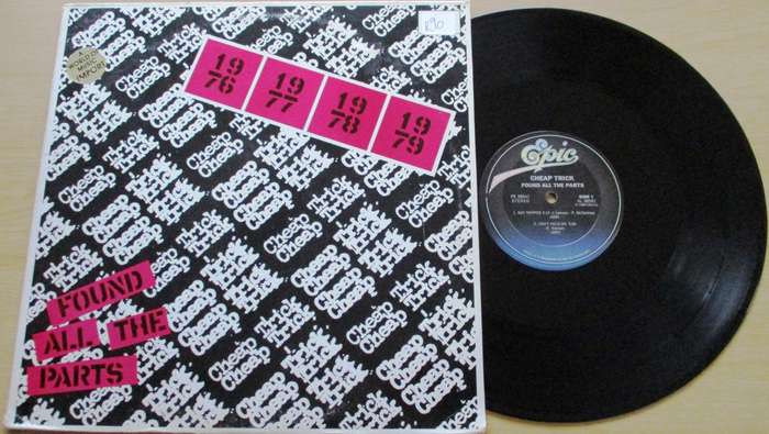 CHEAP TRICK 1976-1979 LP VINYL RECORD