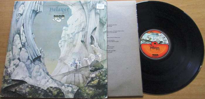 YES Relayer LP VINYL RECORD