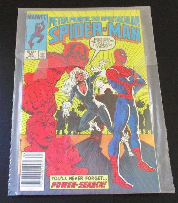 MARVEL PETER PARKER THE SPECTACULAR SPIDER-MAN Power Search #89 Apr 1983 [Box 5]