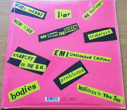SEX PISTOLS Never Mind The Bollocks, Here's The Sex Pistols LP Vinyl Record
