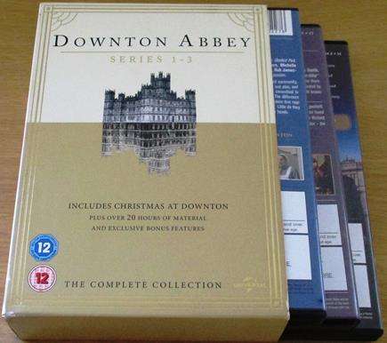 DOWNTOWN ABBEY Season 1 + 2 + 3 DVD [DVD BBOX 5]