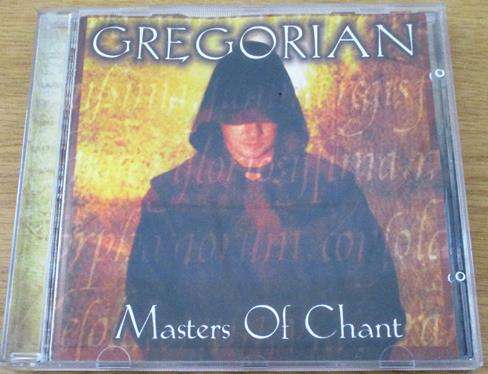 GREGORIAN Masters of Chant CD [Shelf Z x 5]