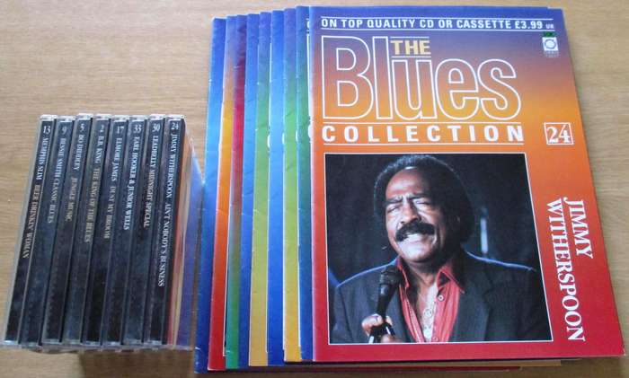 WHOLESALE LOT 27 THE BLUES COLLECTION CDS with magazines
