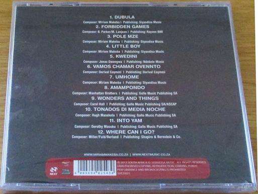 MIRIAM MAKEBA The World of Miriam Makeba CD