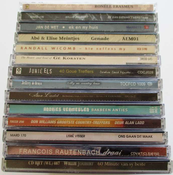 WHOLESALE LOT Afrikaans Pop 14xCDs [Classical Box 1]