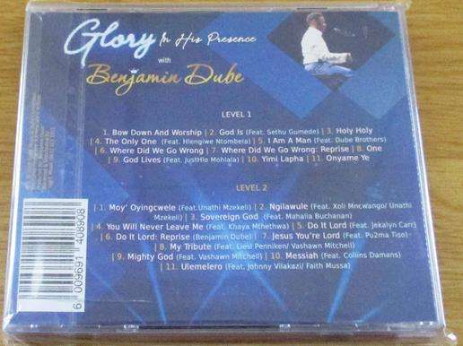BENJAMIN DUBE Glory in His Presence 2xCD