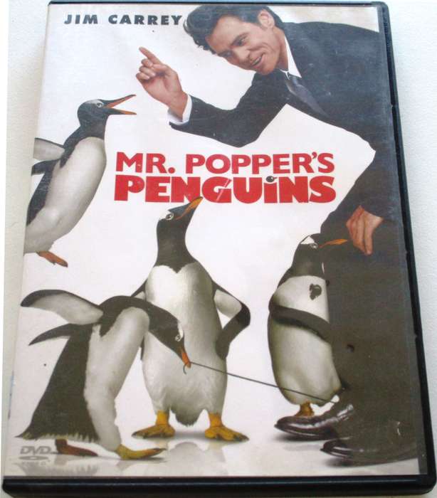 MR. POPPER'S PENQUINS Jim Carrey DVD [BBOX 3]