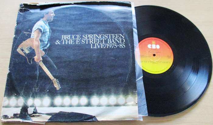 BRUCE SPRINGSTEEN & THE E STREET BAND Live / 1975-1985 5xLP VINYL RECORD No Box