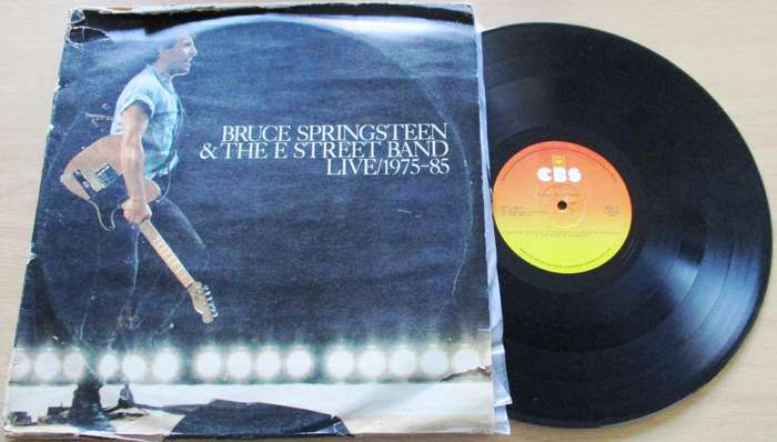 BRUCE SPRINGSTEEN & THE E STREET BAND Live / 1975-1985 5xLP VINYL RECORD No Box