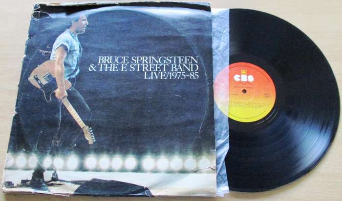 BRUCE SPRINGSTEEN & THE E STREET BAND Live / 1975-1985 5xLP VINYL RECORD No Box