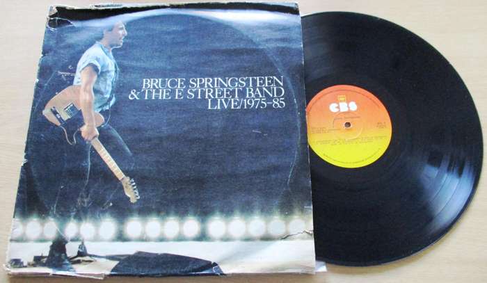BRUCE SPRINGSTEEN & THE E STREET BAND Live / 1975-1985 5xLP VINYL RECORD No Box