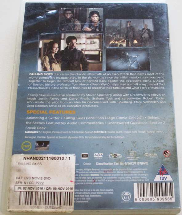 FALLING SKIES The Complete First Season DVD [SA SHELF]