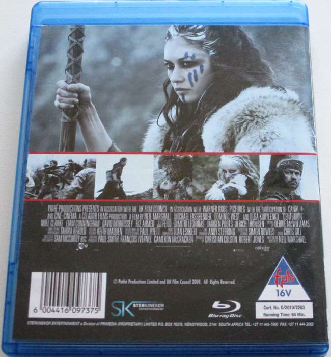 CENTURION Michael Fassbender Blu Ray [BLU RAY SHELF]