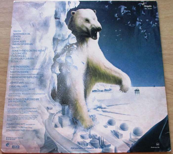 JETHRO TULL Storm watch LP VINYL RECORD