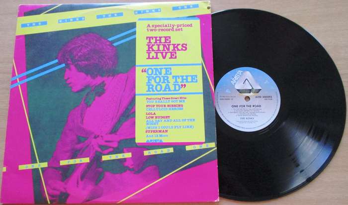 THE KINKS Live One for the Road 2xLP VINYL RECORD