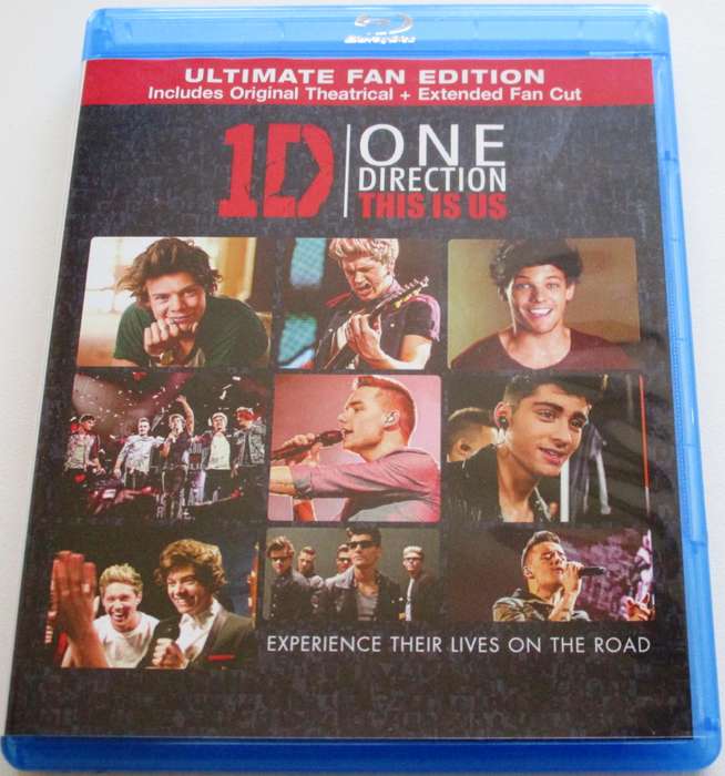 ONE DIRECTION This is Us Ultimate Fan Edition Blu Ray [BLU RAY SHELF]
