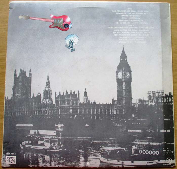 THE LONDON ROCK N ROLL SHOW Chuck Berry Bo Diddley Bill Haley Cliff richard LP Vinyl Record
