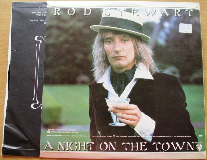ROD STEWART A Nght on the Town Vinyl Record