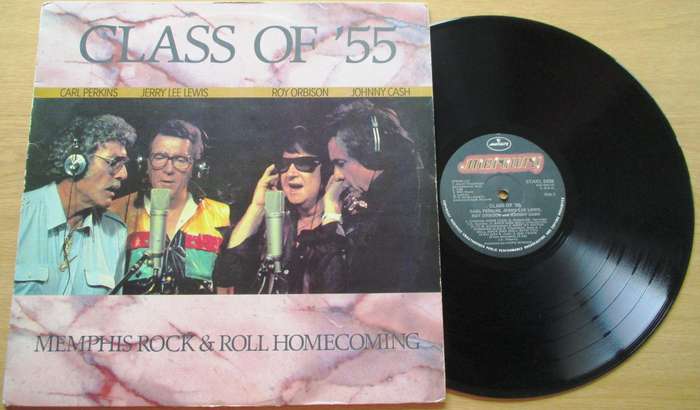 CLASS OF '55 Carl Perkins Jerry Lee Lewis Roy Orbison Johnny Cash Vinyl Record