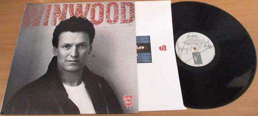 STEVE WINWOOD Roll with It LP VINYL Record