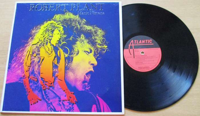 ROBERT PLANT Manic Nirvana LP VINYL Record