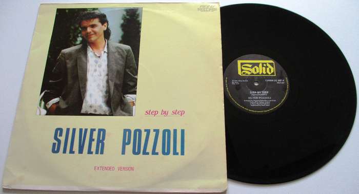 SILVER POZZOLI Step by Step 12" Maxi Single VINYL Record