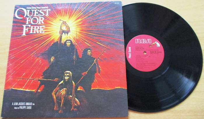 QUEST FOR FIRE O.S.T. LP VINYL Record
