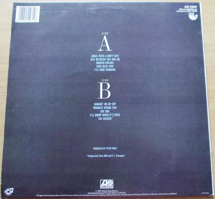 LOU GRAMM Long Hard Look VINYL LP Record