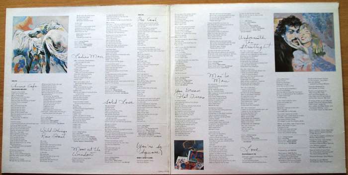 JONI MITCHELL Wild Things Run Fast LP Vinyl Record