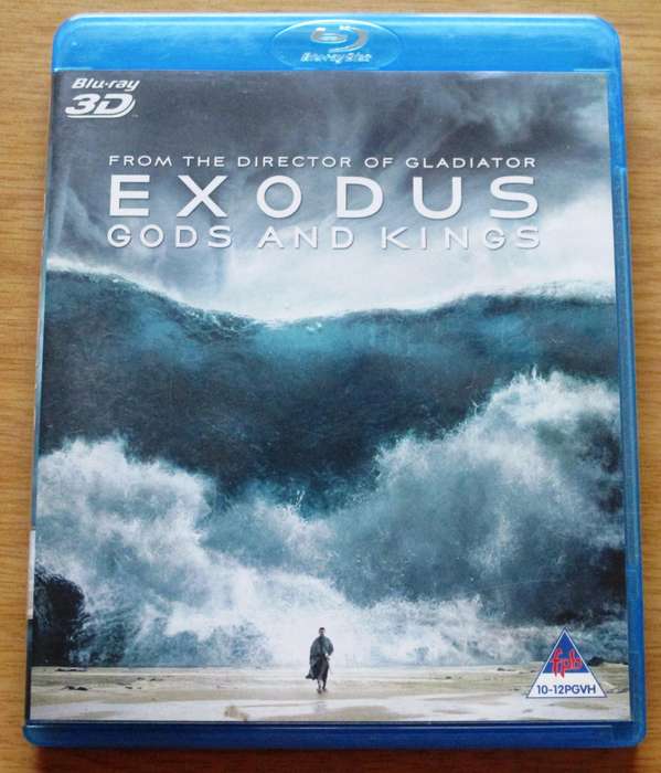 EXODUS Gods and Kings BLU RAY 3D [BLU RAY SHELF]