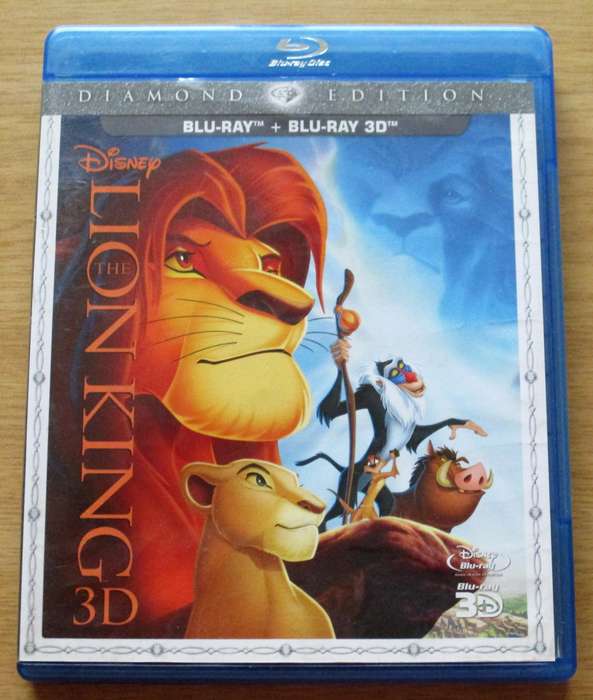 LION KING Diamond Edition BLU RAY + BLU RAY 3D [BLU RAY SHELF]