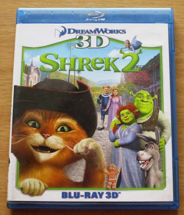 SHREK 2 3D BLU RAY 3D  [BLU RAY SHELF]