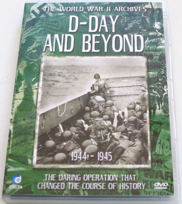 THE WORLD WAR II ARCHIVES D-Day and Beyond  1944-1945 DVD [BOX SET SHELF]