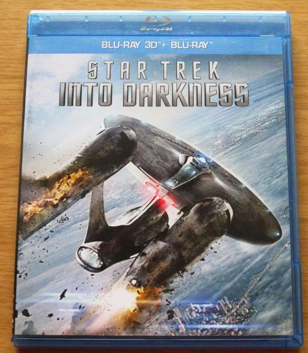 STAR TREK Into Darkness BLU RAY + BLU RAY 3D  [BLU RAY SHELF]