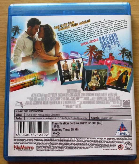 STEP UP 4 Revolution 3D BLU RAY + BLU RAY 3D  [BLU RAY SHELF]