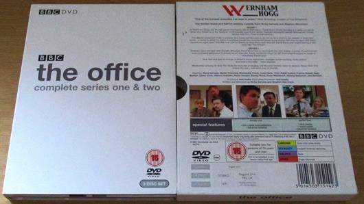 THE OFFICE Complete Series 1+2 BBC 2xDVD  [BB14]