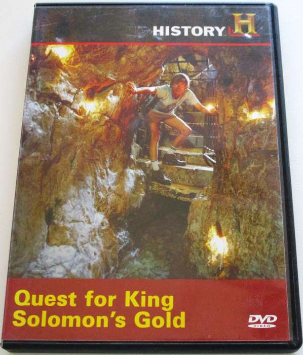 QUEST FOR KING SOLOMON'S GOLD The History Channel DVD  [BBOX 2]