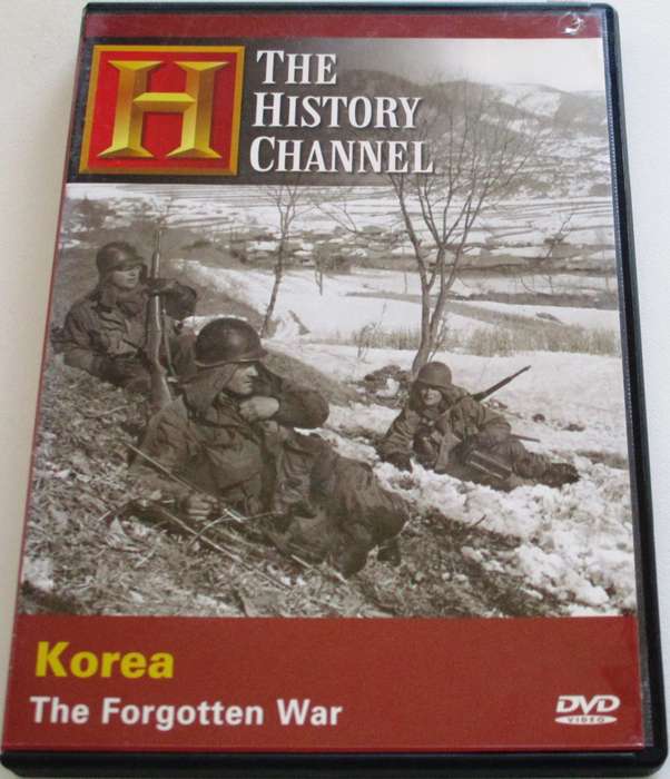History Channel KOREA THE FORGOTTEN WAR DVD  [BBOX 2]