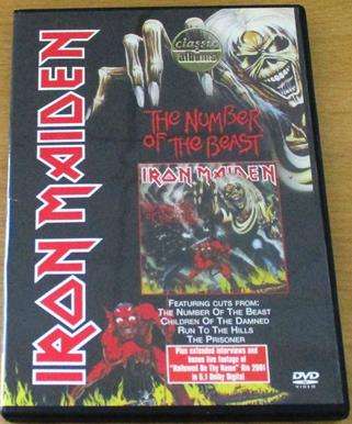 IRON MAIDEN The Number of the Beast DVD