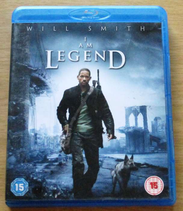 I AM LEGEND Will Smith BLU RAY