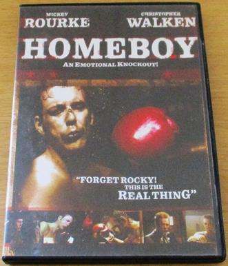 HOMEBOY Mickey Rourke Christopher Walken DVD [BBox 13]