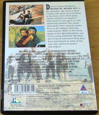 BLOOD IN BLOOD OUT DVD [BBox 13]