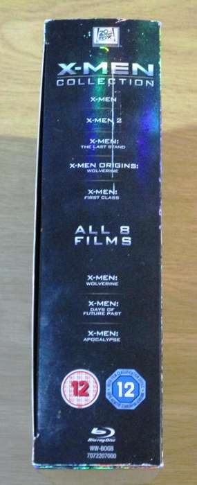 X-MEN Collection All 8 Films 8xBLU RAY Box Set