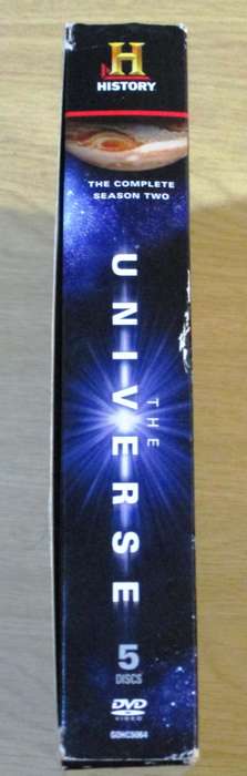 THE UNIVERSE Season 2 5xDVD History Channel [BBOX 1] Region 2