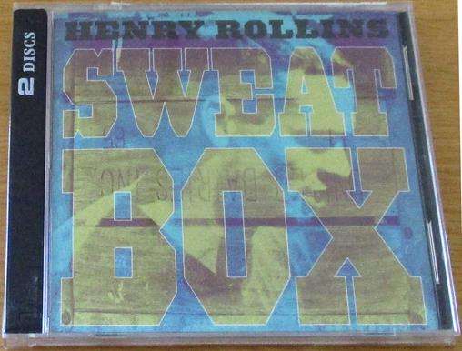 HENRY ROLLINS Sweatbox (Spoken Word 1987  1988) 2xCD