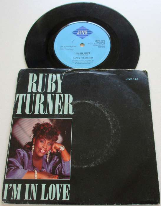RUBY TURNER I'm in love 7` Single VINYL Record