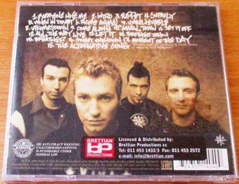 CHRISTIAN ROCK/METAL : THOUSAND FOOT KRUTCH Set it Off CD [BB SHELF C/R/M]